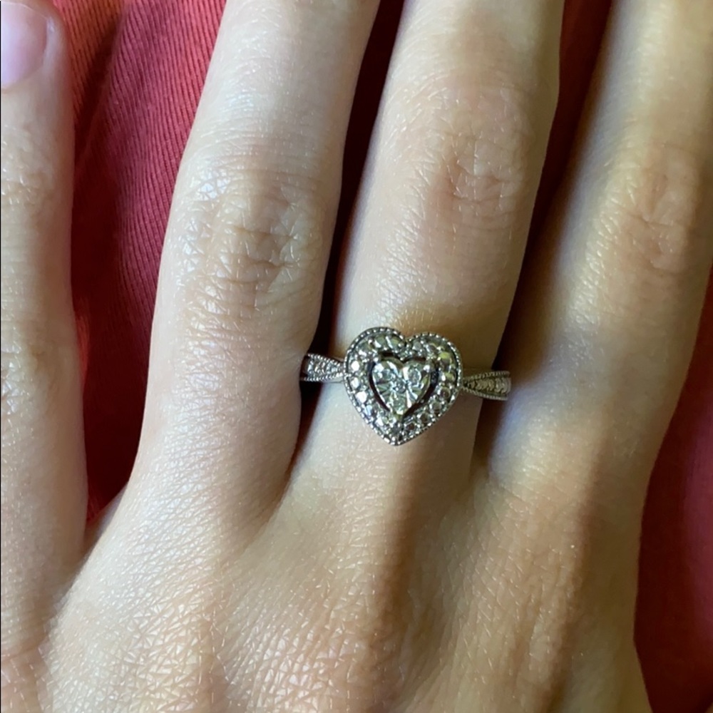 Sterling Silver Heart Ring